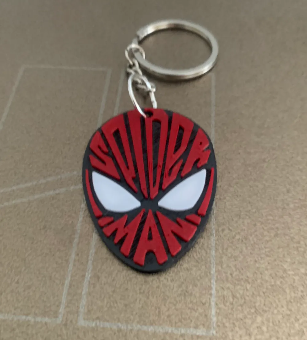 Spiderman Keychain